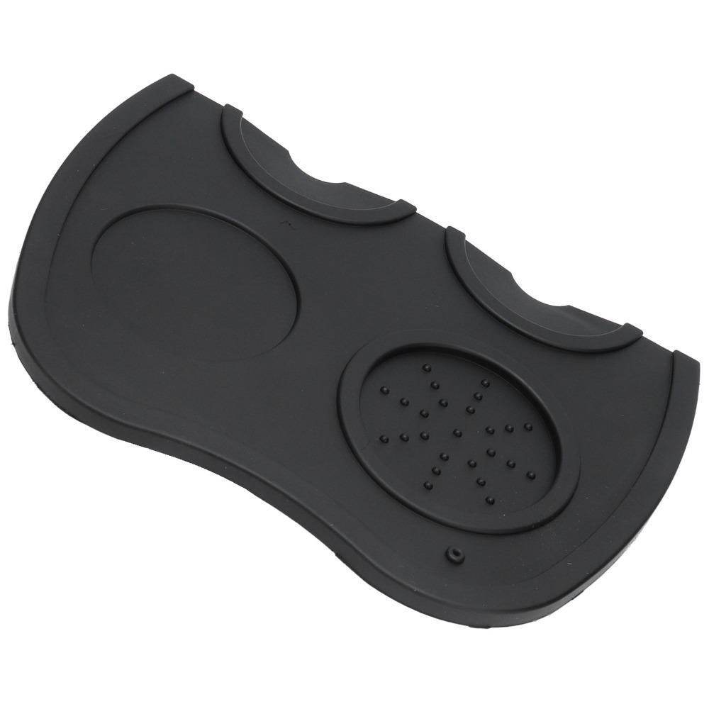 Food Grade Silicone Coffee Tamper Pad Heat Resistance Corner Tamping Mat For Home