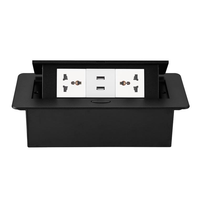German Standard 45-Type Pop-Up Power Socket for Southeast Asia Conference Desks