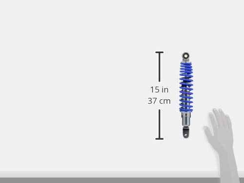 YSS Rear Suspension, Chrome/Blue, 5-Stage Spring Preload, for Address V125/G/S, V125-315mm