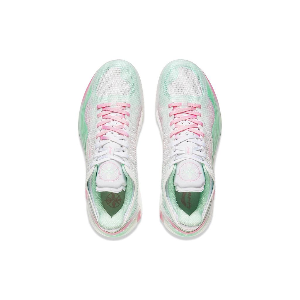 LiNing Blade 4V2 Initial Lotus Durable Stable Support Shock Absorption Non-Slip Lightweight Rebound Low-Top Basketball Shoes Men sneaker ABAU059-3