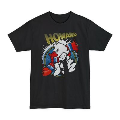 Übergroßes Howard the Duck 1986 polnisches Filmposter Unisex groß muskulös T-Shirt