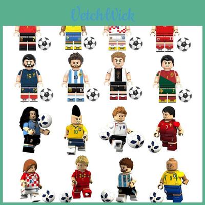 Science Xp013-020 Messi Neymar Fotbalový Tým Stavebnice Hračka