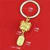 Artistic Lucky Cat Keychain Adornment Portable Lucky Cat Keychain Pendant Keyring Charm Symbolizing Wealth And Success