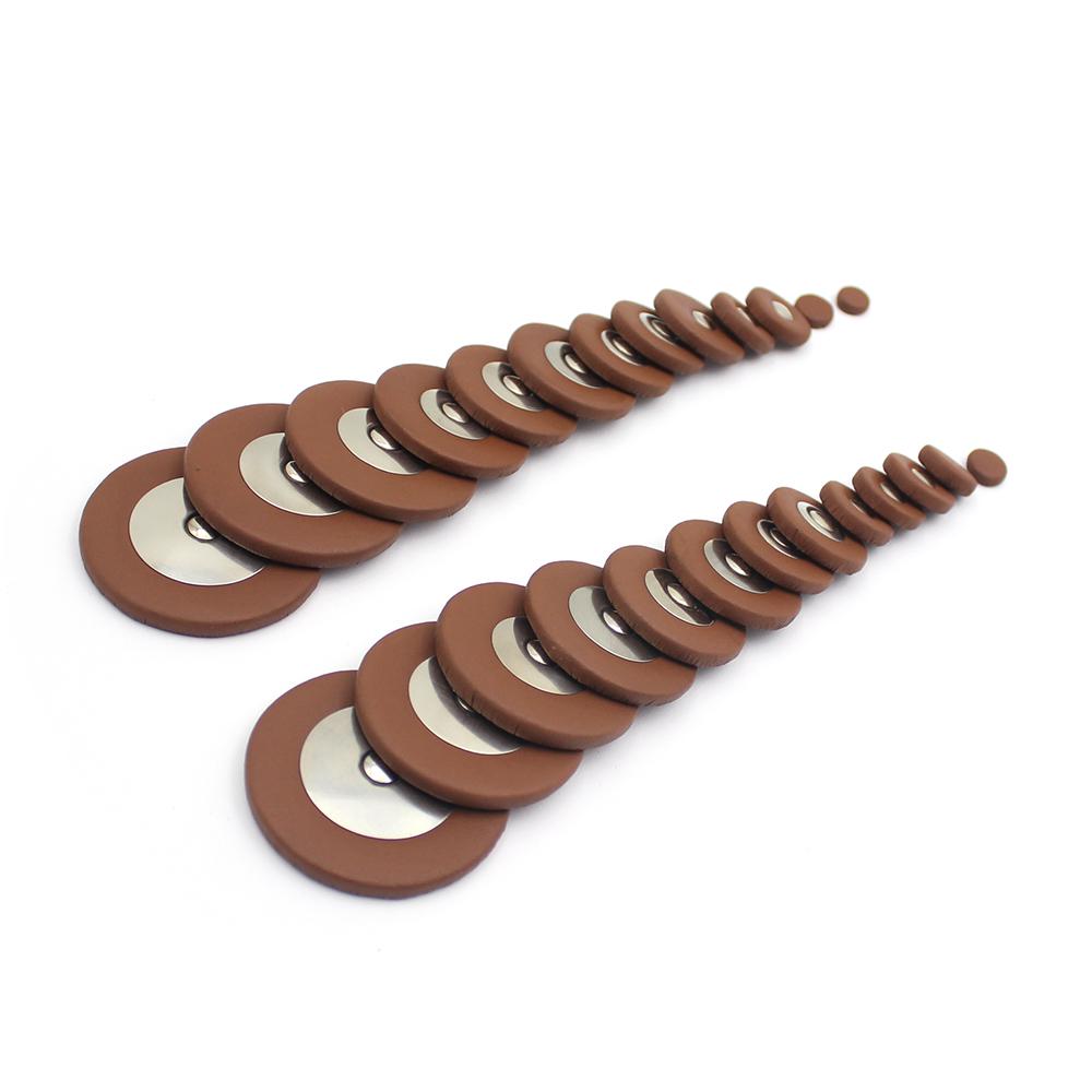 26 stycken saxofonläderkuddar ersättning för altsaxofon