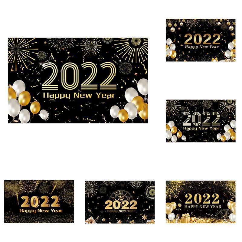 Glamorous Happy New Year 2022 Party Supplies Banner Perfect For Celebrating In Style