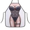 5 Types Fashion Sexy Waterproof Apron Bar Cafe Kitchen Cooking Apron Household