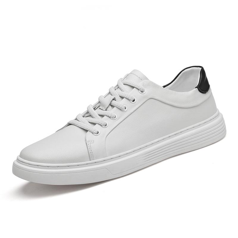 Fashion Genuine Leather Mens Shoes Luxury Stylish Sneakers Spring Autumn Outdoor Tenis Masculino Sport Shoes Fashion Vulcanized Footwear
