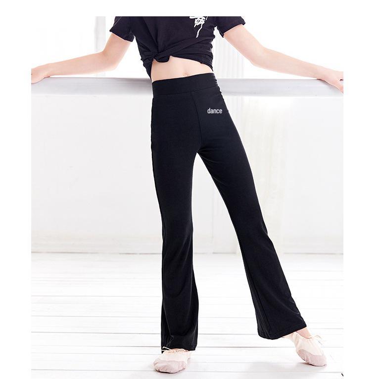 Children's Slim Fit Stretch Cotton Dance Practice Leggings