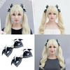 Bows Barrettes Halloween Hair Clips with Alligators Clips Halloween Cosplay Costume Bat Wing Hair Clips Hair Accessories
