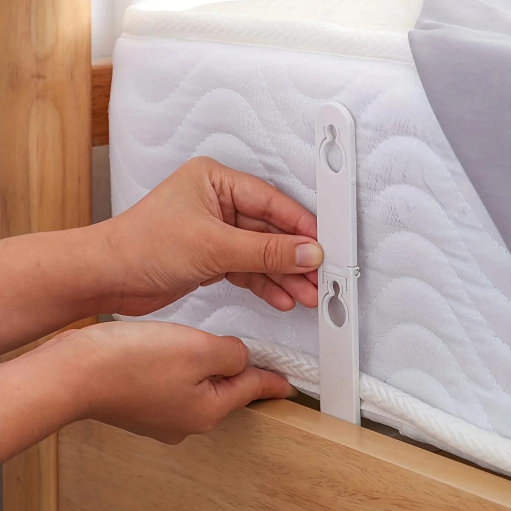 4pcs-Non-slip Bed Sheet Fixing Clip, Adjustable Bed Sheet Clip Bed Sheet Buckle Bed Sheet Fixer