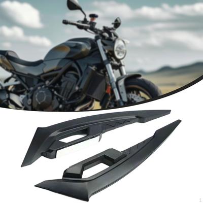 2 Pieces Motorcycle Side Modification Accessory Aerodynamic Spoiler Wing