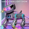 Remote Control Robot Dog Toy Programming Smart Interactive Electric Dog Toddlers 2.4GHz RC Walking Dancing Puppy Toy with LED Eyes