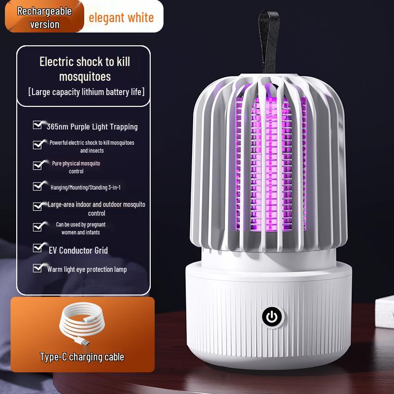 Summer Home Light Wave Foldable Electric Mosquito Swatter and Outdoor Automatic Mosquito Killer Lamp