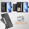 Zipper Leather Wallet Phone Case with Holder Stand for OPPO Reno 15 12FS 12F 11F 11 9 8 Pro 8 Lite 8 Protective Flip Cover