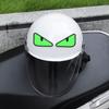 2Pcs Motorcycle Devil Eye Sticker Waterproof Helmet Sticker for Motorbike Car Window Body Decoration Stickers Decals Vinyl