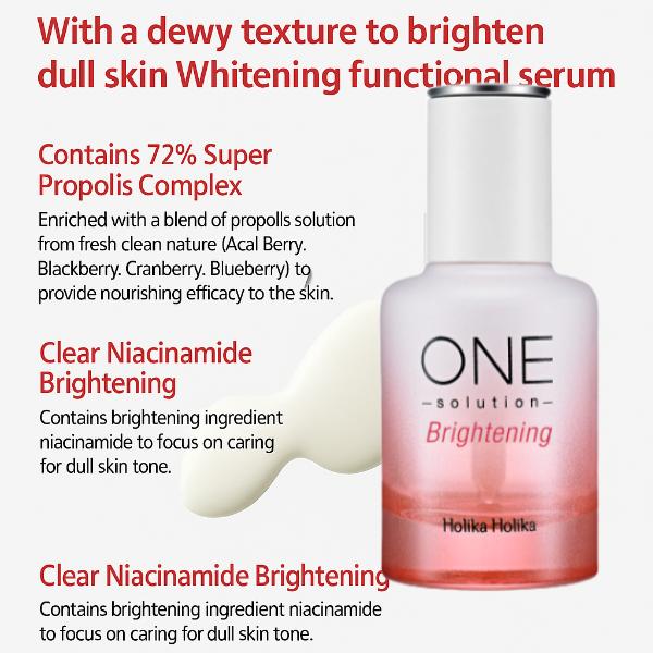 HOLIKA HOLIKA One Solution Super Energy Ampoule Brightening 30ml / 1.01 Fl.oz. (3 Options)