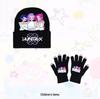 Set Cappello a Maglia e Guanti da Ragazza Cacciatrice di Demoni K-Pop - Accessorio di Moda Caldo per Adolescenti