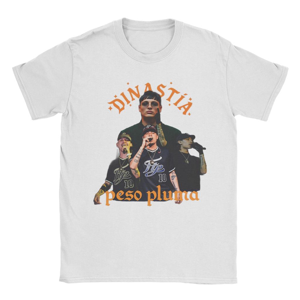 Singer Peso Pluma Dinastía Tour 2026 TShirt Summer Pure Cotton T Shirts For Unisex Popular Printed Tshirt Short Sleeves Top Tees