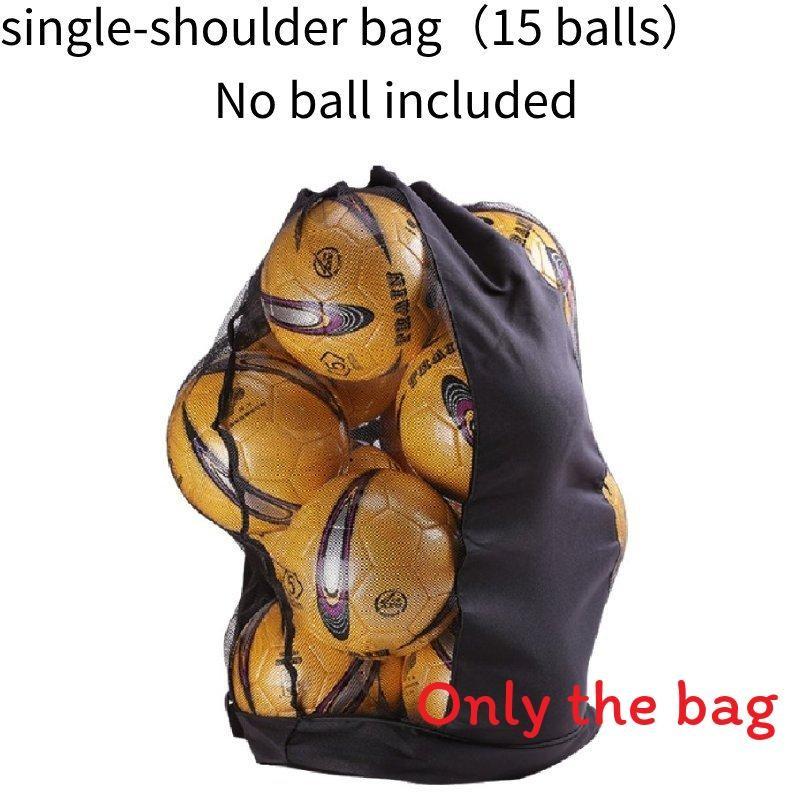 Large Durable Canvas Sports Ball Bag Multi-purpose Backpack Perfect For Soccer And Basketball