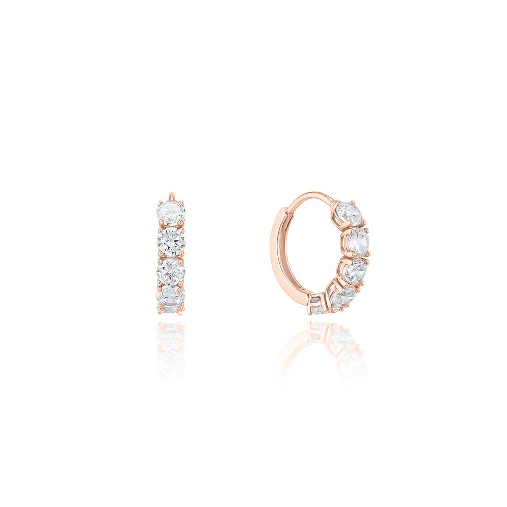 Lloyd Tennis One-Touch 10K Gold Earrings (M) Lofp2002D