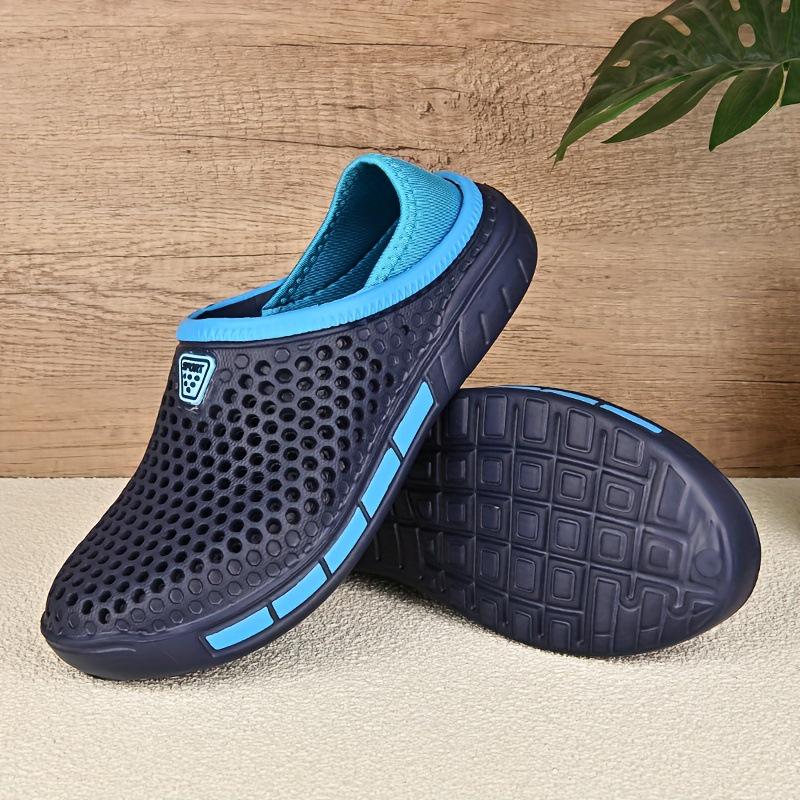 2025 Sommer Herren Atmungsaktive Rutschfeste Geschlossene Zehen StrandSchuhe mit Dicker Sohle und Jelly Design