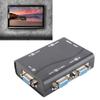 1920x1440 Video Distribution Duplicator 1 In 4 Out 250MHz VGA Splitter Amplifier Box  For Projector
