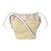 Loewe Embossed Patch Adjustable Shoulder Strap Drawstring Closure Palm Leaf Patchwork Leather Bucket Bag Women Shoulder Bag A223222X01-2163