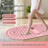 Plantar Acupressure Foot Massage Pad: Soft Silicone Toe Press Board for Adult Foot Meridian Therapy.