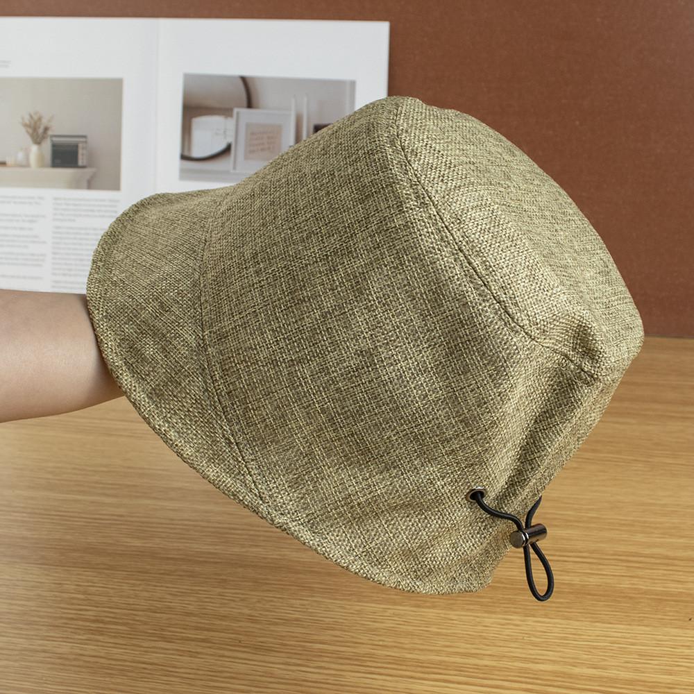 Casual Summer Bucket Hat With Breathable Fabric And Sun Protection For Women