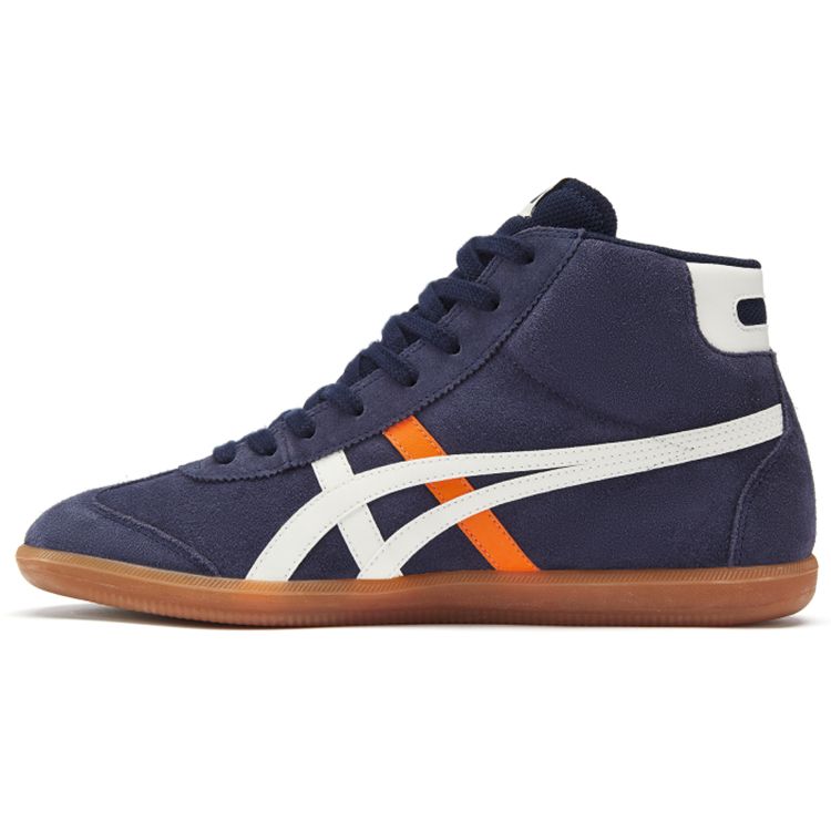 ONITSUKA TIGER Unisex Dark Blue Tokuten MT Retro Mid Top Skate Shoes 1183C011-400