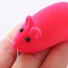Squeaky Cat Toys Realistic Mouse Shape Interactive Chew Toy with Gnawing Sound Cat Play Teething Toys for Indoor Cats Energy Relief and Fun