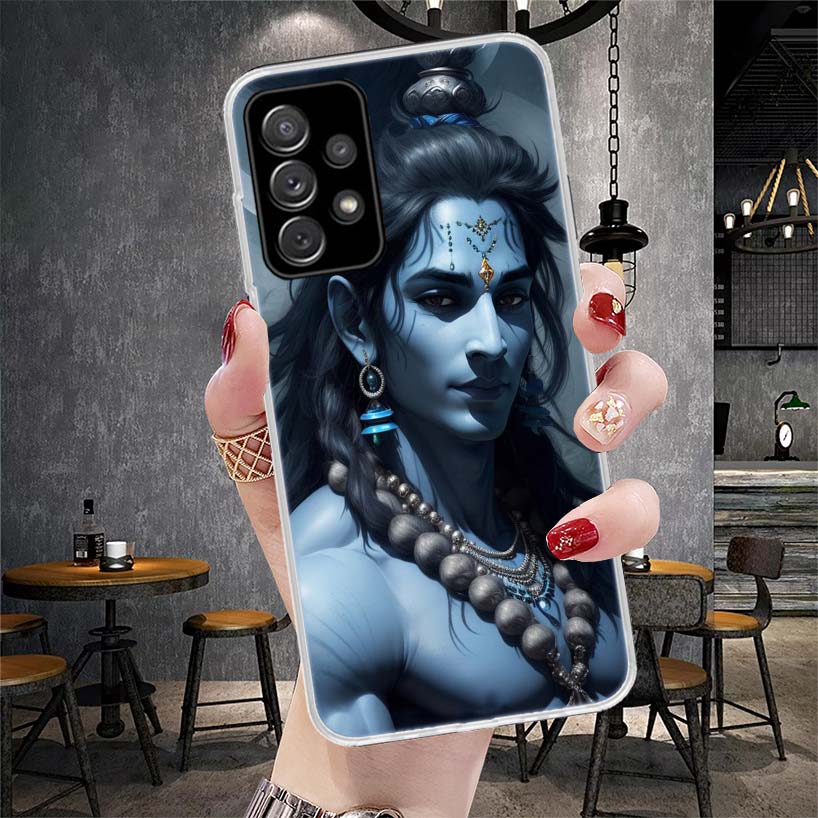 Lord Shiva Hindu God Buddha India Soft Phone Case For Samsung Galaxy S22 S23 S24 S25 Edge S26 Ultra S20 FE S21 Plus + Fundas Coq