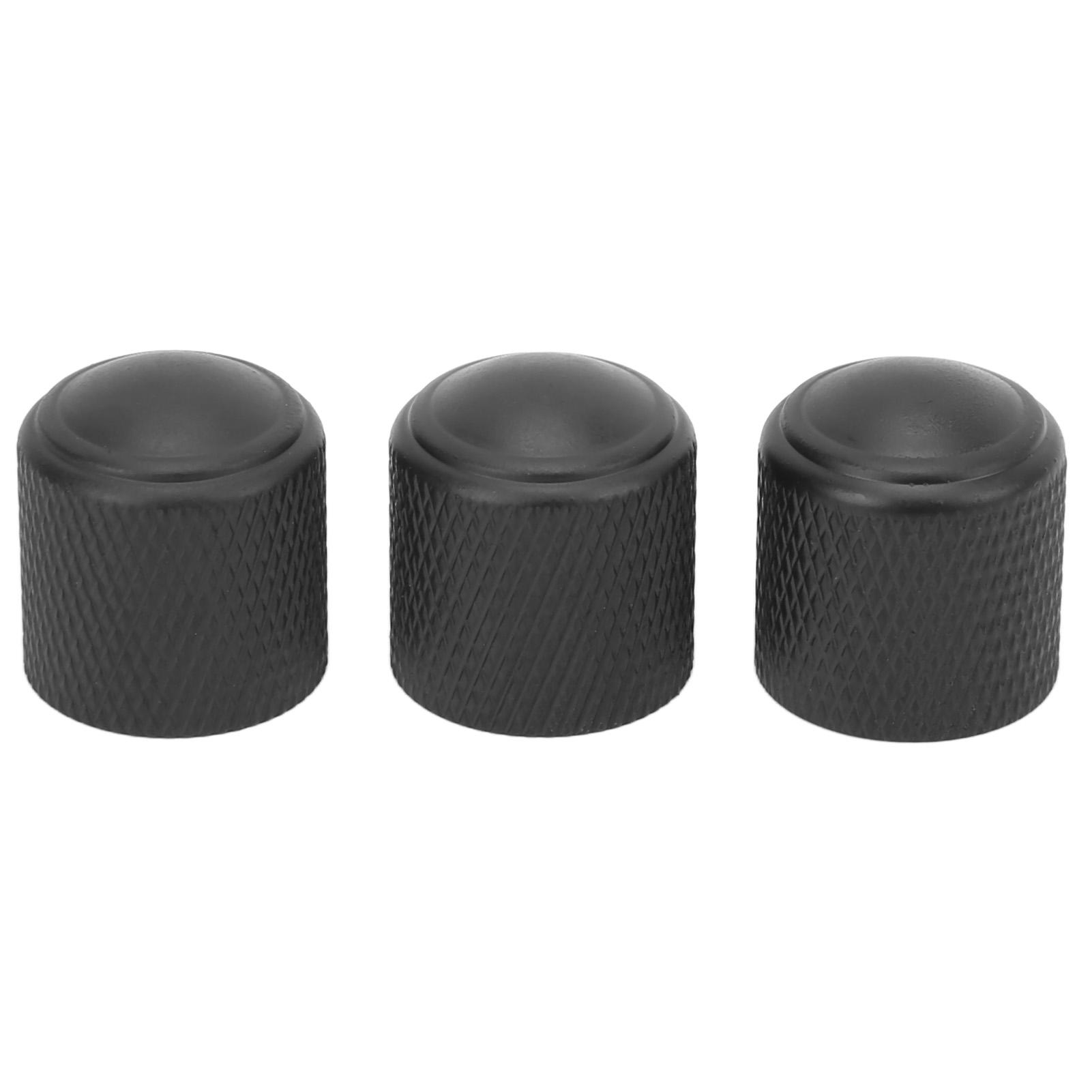 3Pcs Metal Dome Knobs Electric Guitar Volume   Control Aluminum Alloy Instrument Accessories