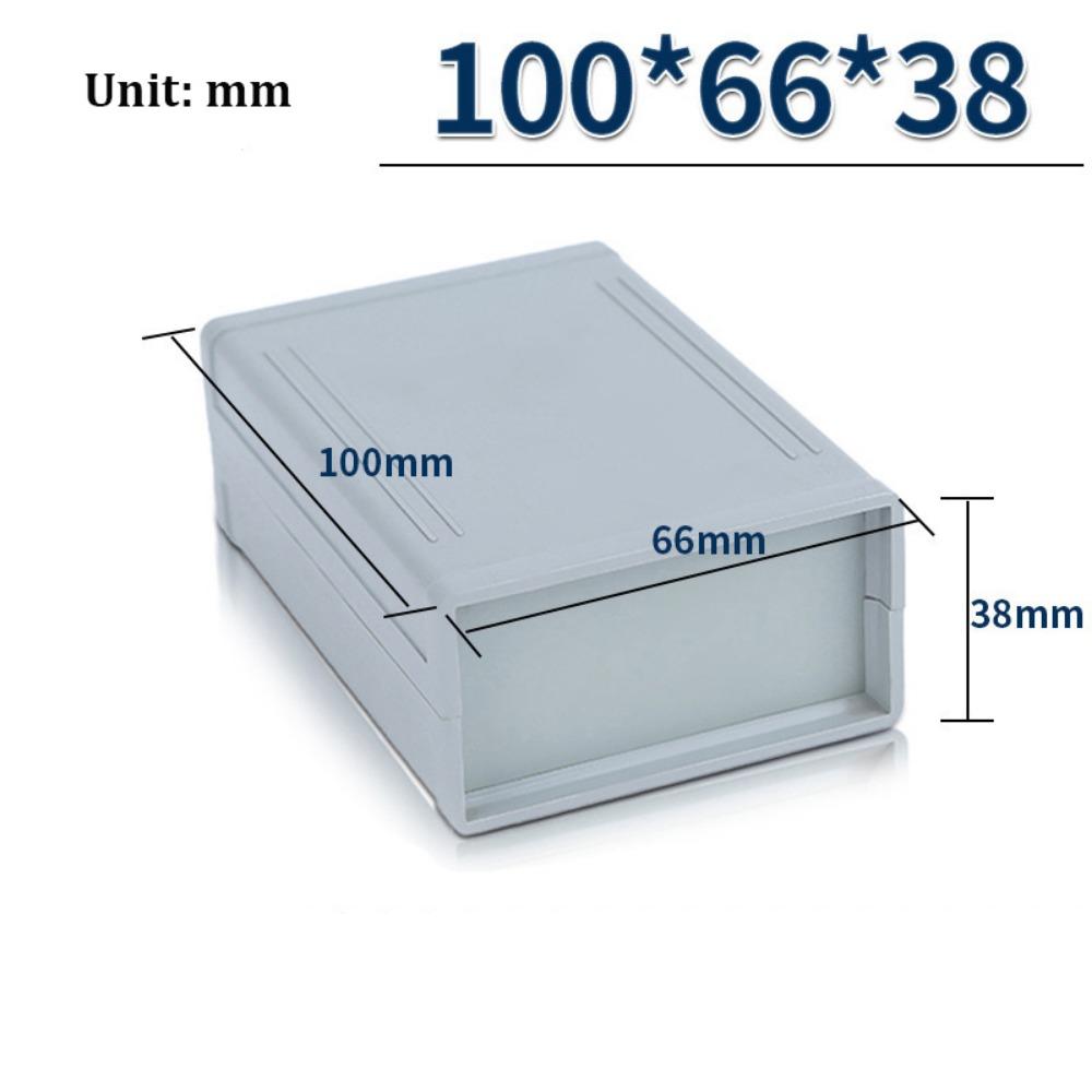 

Plastic Electronic Project Box Waterproof USB Power Junction Box Electric Supplies 100*66*38mm