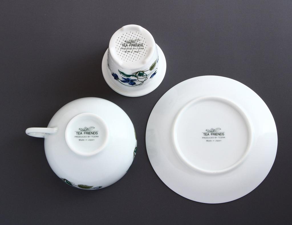 Toyo Ceramics Arita Ware Celand Glass Tea for One, Violet, TFO-003