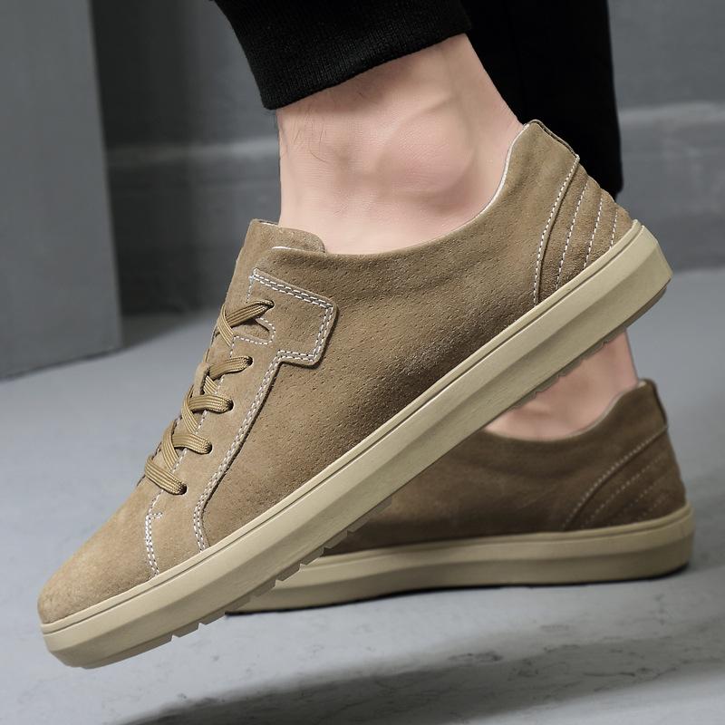 Men's shoes 2025 summer new youth fashion daily travel versatile high sense tide with Forrest Gump casual board shoes