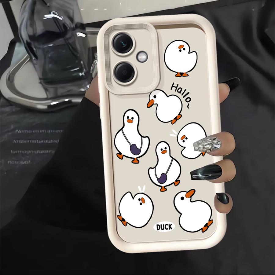 Phone Cover Case for Xiaomi Redmi Note 14 Pro Plus 13C 12 A1 A2 A3 A4 11 Note 13 10 12s 11s 12C 14C Stylish Cartoon Duck