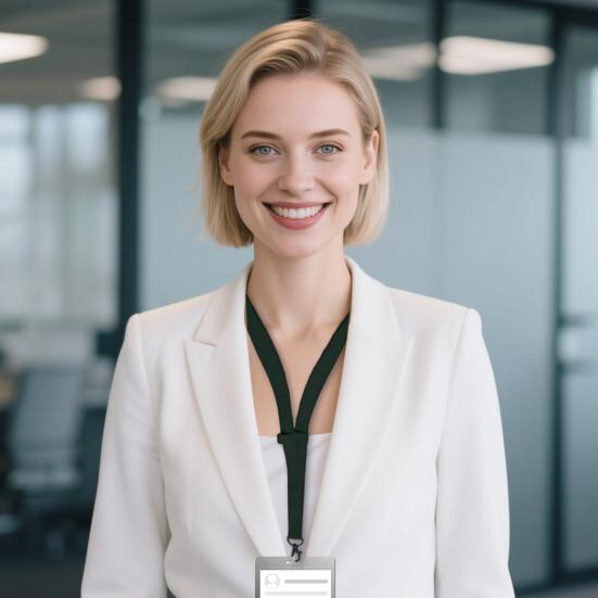 2Pcs Plain Fabric Pen Lanyards with Pen Glasses Holder Anti-Loss Student ID Badge Lanyard Practical Work Lanyard for Doctors Nurses Teachers