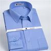 Camicia formale da uomo di alta qualità a maniche lunghe bianca