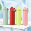 750ml Insulated Cup Stainless Steel Sports Bottle American Water Bottles with Lid Portable Vacuum Leakproof Outdoor Hiking Cups