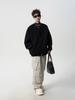 Men's Autumn Trendy Half-High Collar Hoodie Jacket - High Street Versatile Zipper Sportswear for Couples