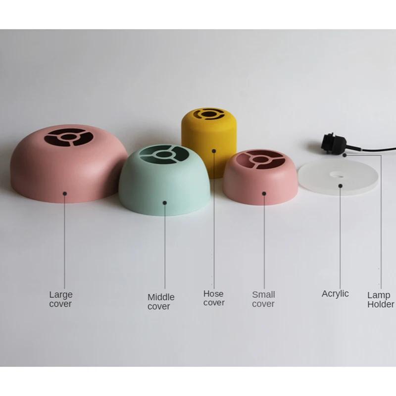 Loft Creative Personality Single Head Iron Retro Industrial Style Room Decor Office Engineering Decoration Lighting Chandelier