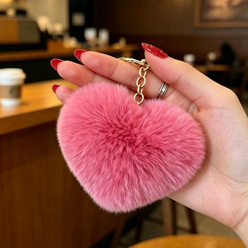 Year of the Sheep Lamb Keychain: Cute Plush Pendant for Students' Bags