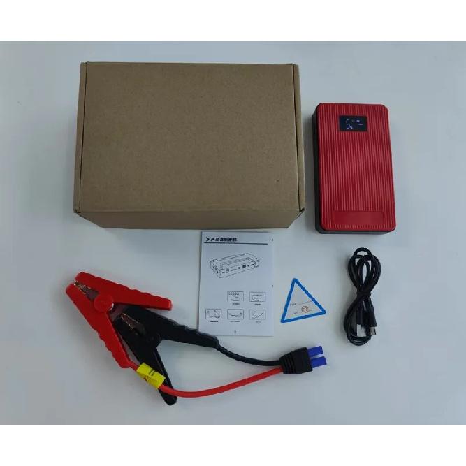 Car Emergency Jump Starter 12V Power Bank, Motorcycle Vehicle Starter Battery Booster Rescue Jump Starter Tool.