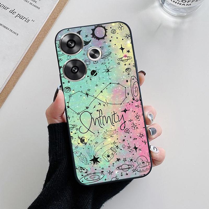 For Coque Poco M6 4G Case Soft Silicone Back Cases for Xiaomi Poco M6 4G Phone Cover PocoM6 POCO M 6 Full Protection Etui Funda