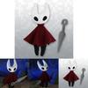 Adorable Hollow Knight Red White Soft Plush Doll Perfect For Home Decor And Collection