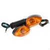 1 Pair Amber Housing LED Turn Signal Light for Yamaha YZF R1 R6 FZ1 FZ6