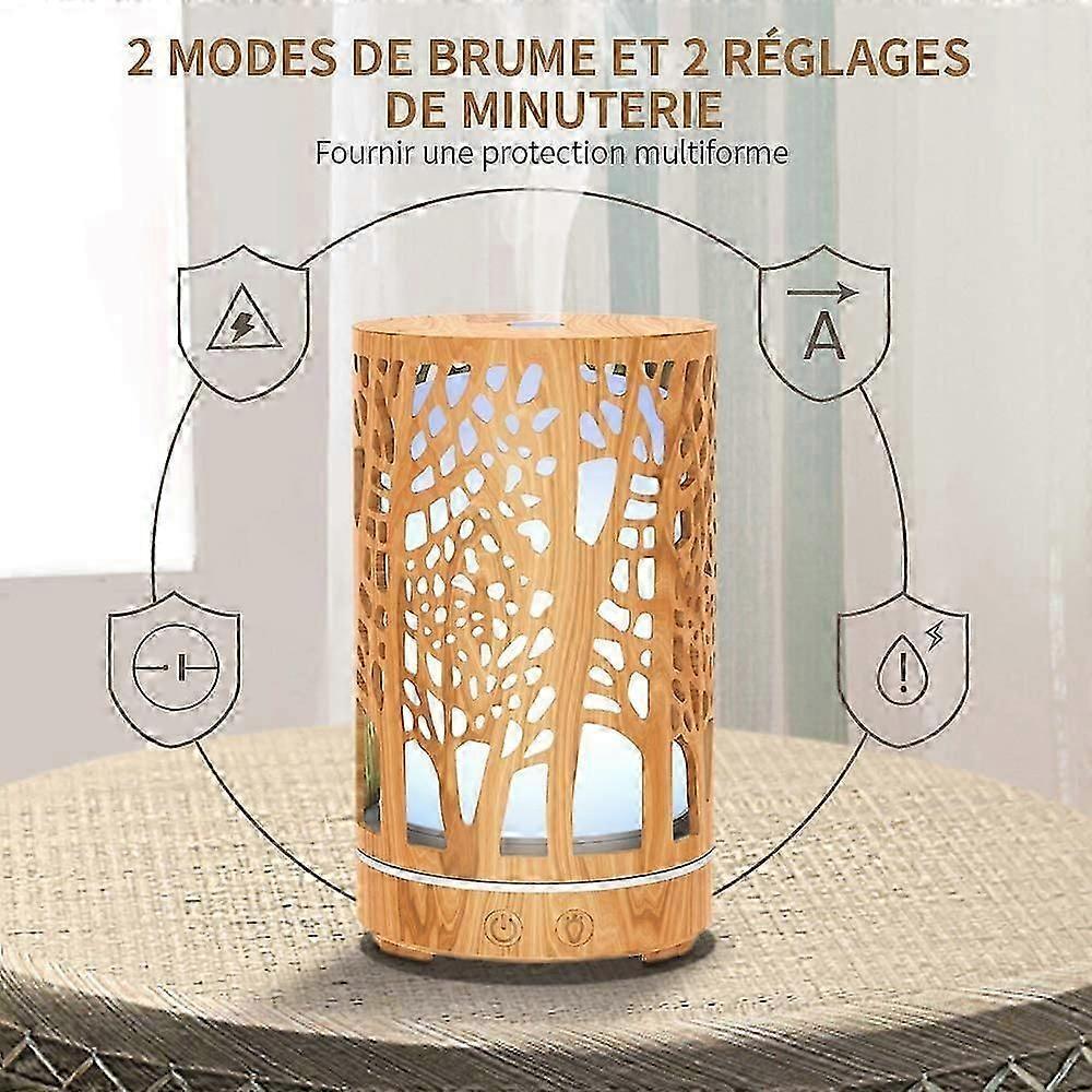 Essential Oil Diffuser,Large Capacity Ultrasonic Aroma Cool Mist Humidifier Diffuser,Auto Shut Off