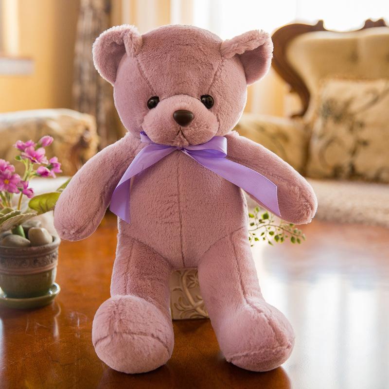Ten-color Teddy Bear Doll Soft Cute Plush Toy Doll Children's Plush Toy Soothes the Bear