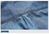 Men's Short Sleeve Casual Denim Shirt 